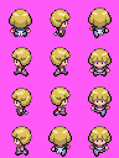 Custom Rse Sprite Pokemon HGSS style RSE Greta overworld sprite by Rai211 on DeviantArt
