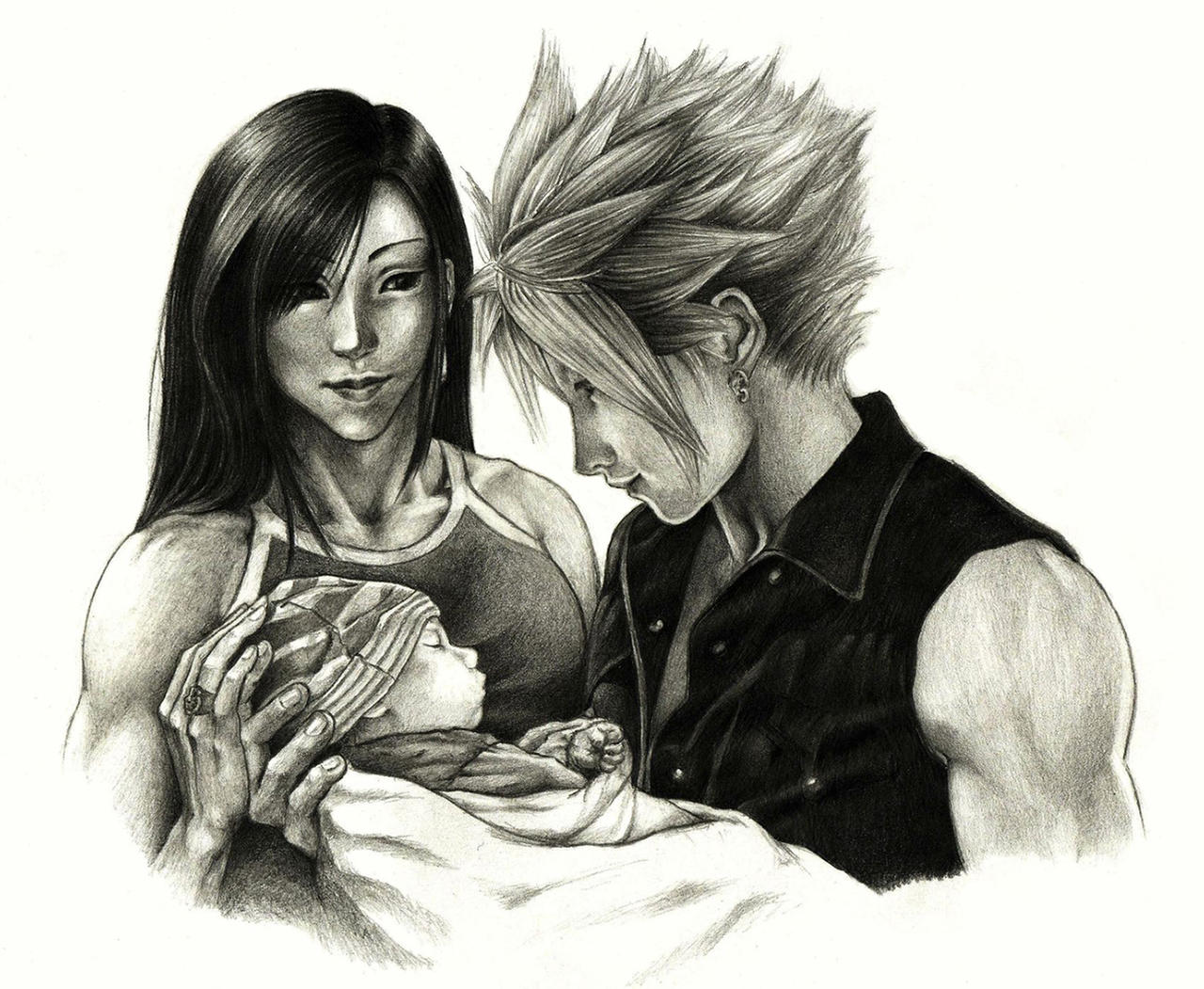 Cloud, Tifa and...