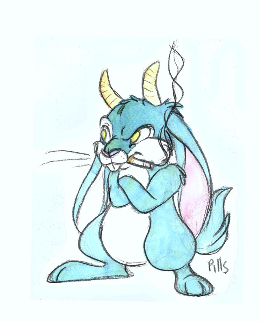 Smoking Wolpertinger
