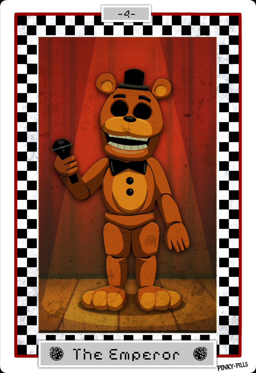 FNaF Tarot - 4 - the Emperor