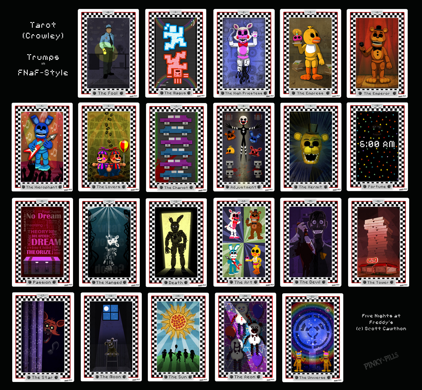 FNaF Tarot - Complete