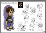 Crying Child - Character Studies by PinkyPills