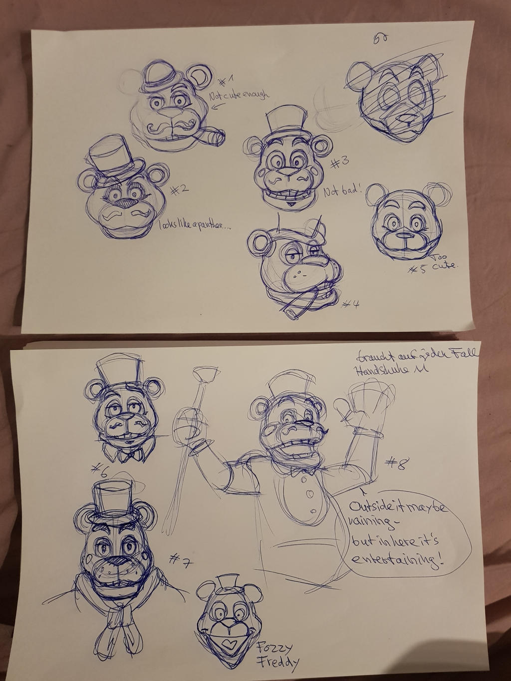 Cabaret Freddy Doodles