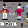 Cabaret Freddy - final Model Sheet