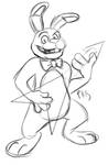 Cartoon Bonnie - Sketch by PinkyPills
