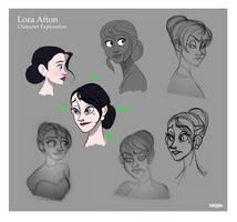 Lora Afton - Character Exploration