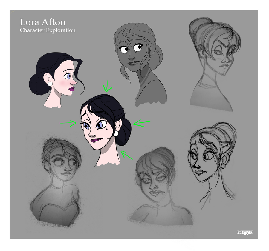 Lora Afton - Character Exploration