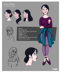 Lora Afton - Character Concept by PinkyPills