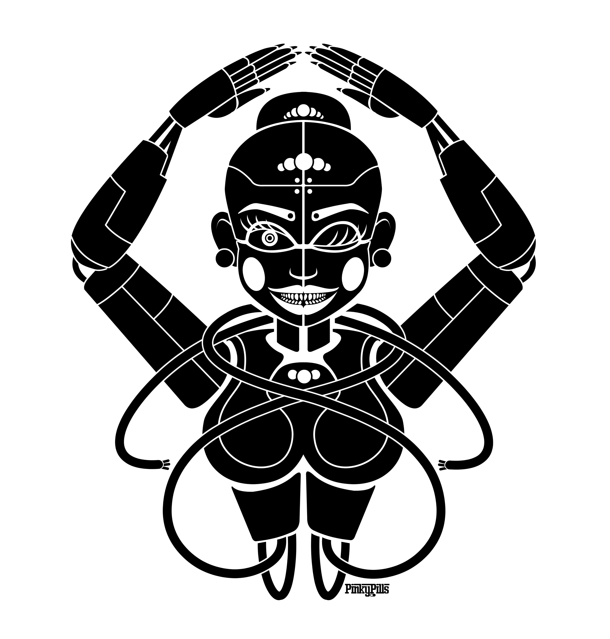 Black/White Ballora
