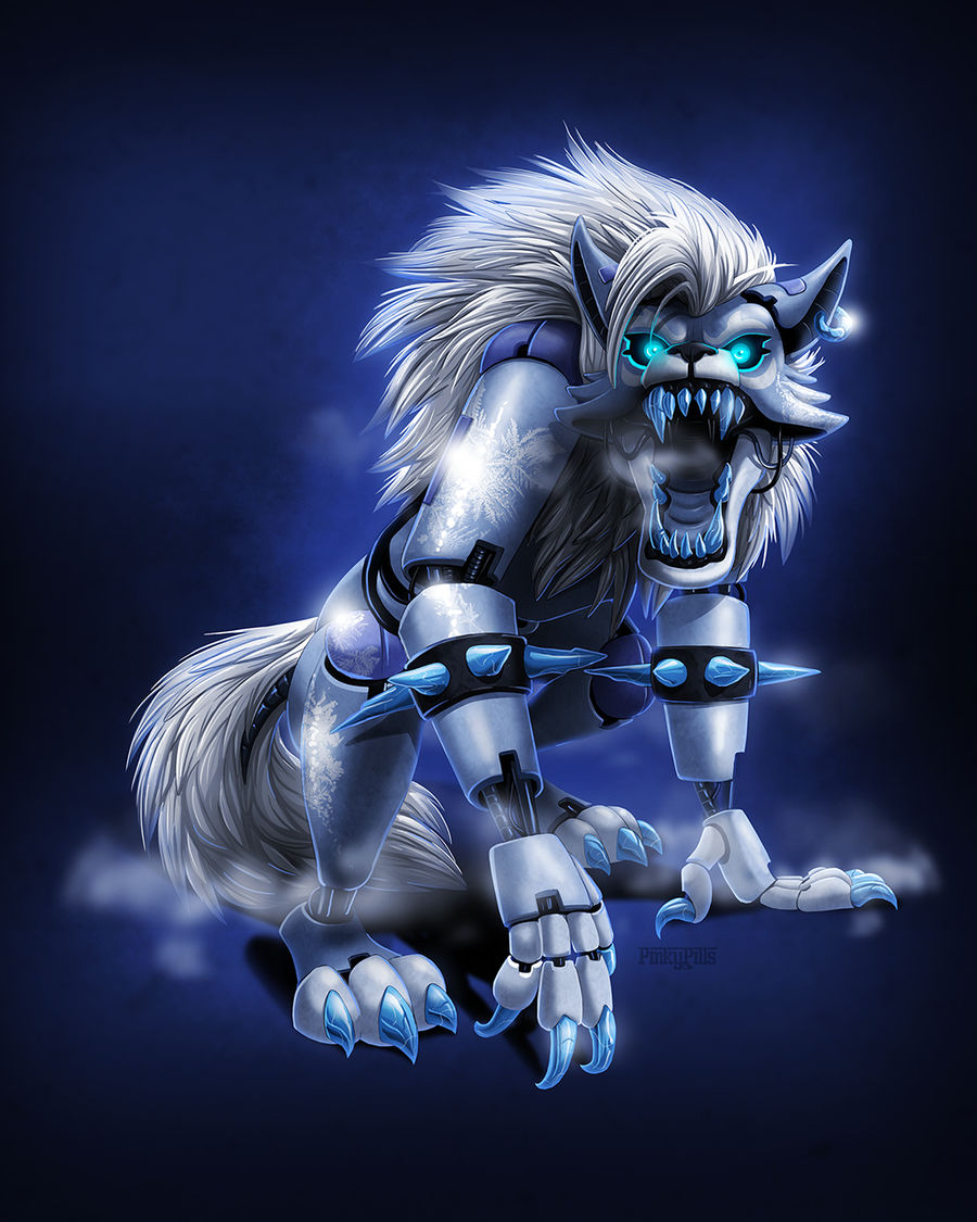 Frozen Roxanne Wolves Frost Roxanne Wolf by PinkyPills on DeviantArt
