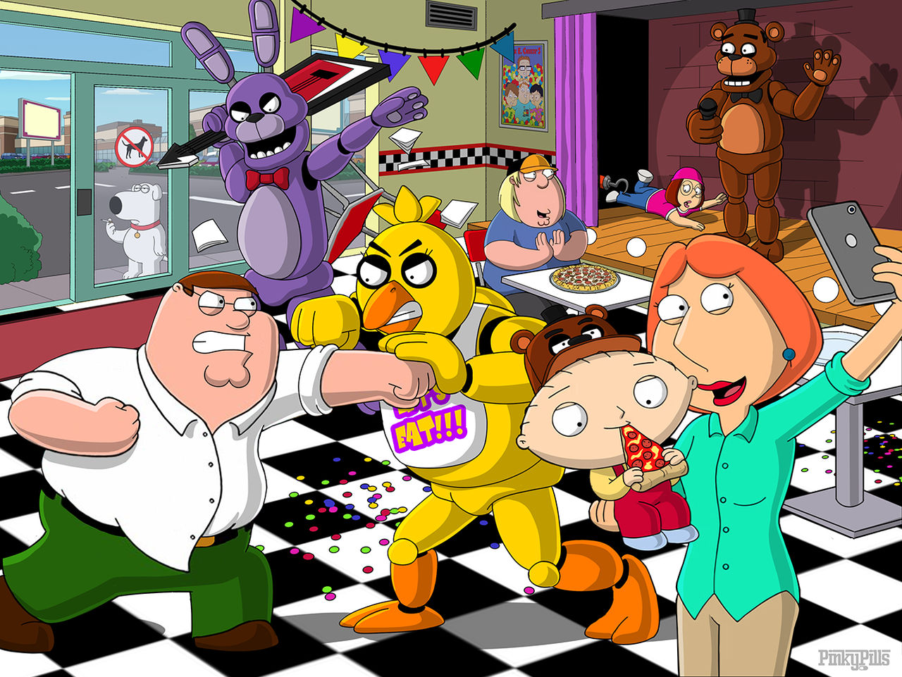 Some Crossover Fanart nobody asked for (#2)