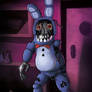 Official FNaF Illustration # 06 - Withered Bonnie