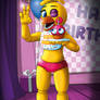 Official FNaF Illustration # 10 - Toy Chica