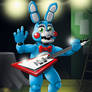 Official FNaF Illustration # 13 - Toy Bonnie