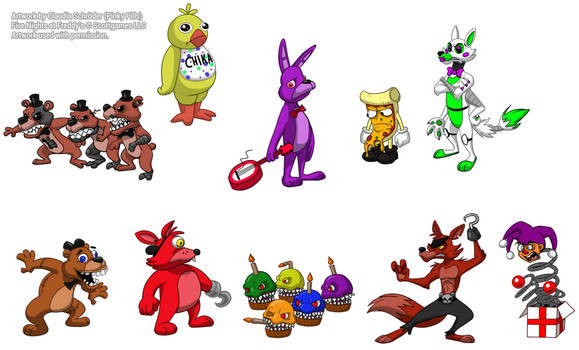 FNaF Characters 02