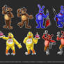 Official FNaF Merch Illustrations