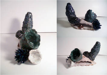 Coral Pinch Method sculpture by TerraLove