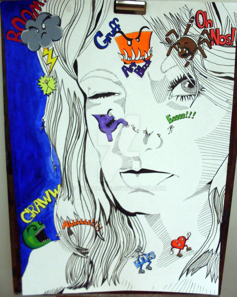 First Portrait Advance Drawing by TerraLove on DeviantArt