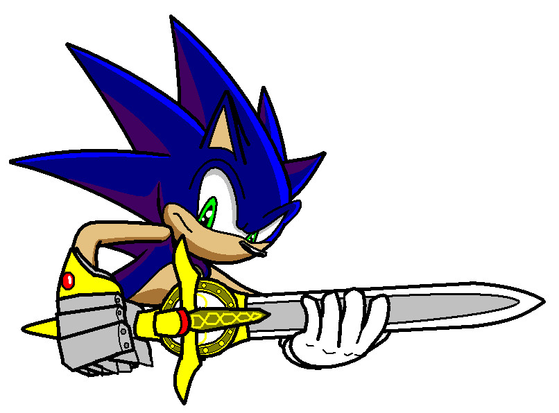 Darkspine Sonic sketch by Sweecrue on DeviantArt