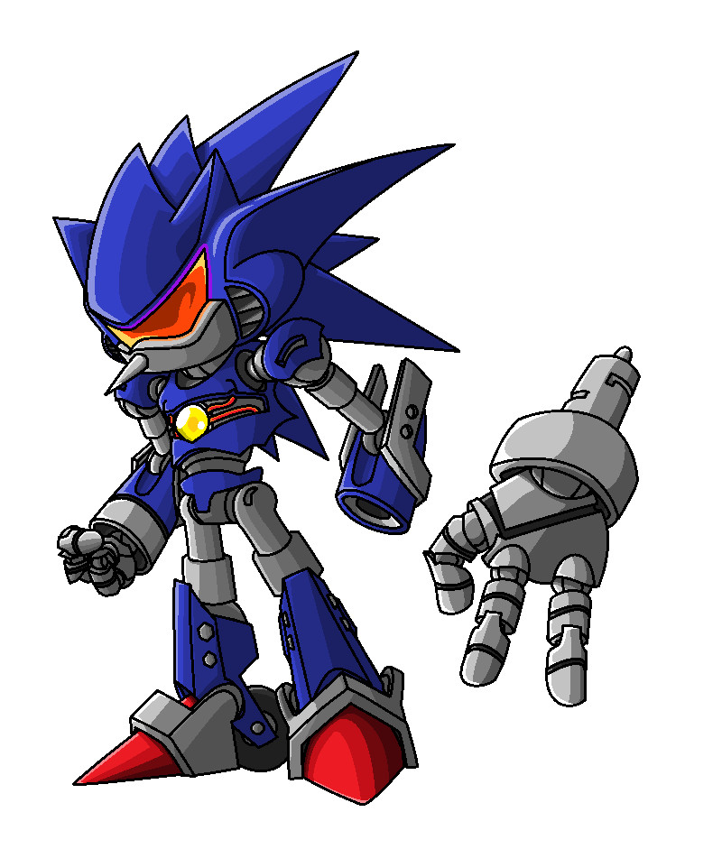 Mecha Sonic by Kuma-Team on DeviantArt