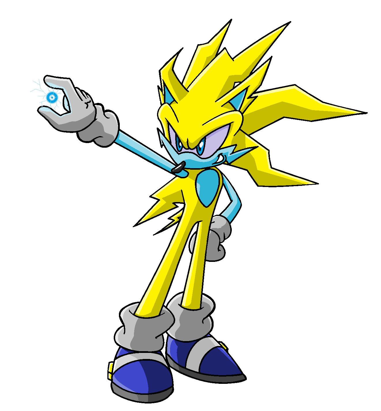 Darkspine Sonic by Sweecrue on DeviantArt