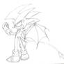 Demon Sonic sketch