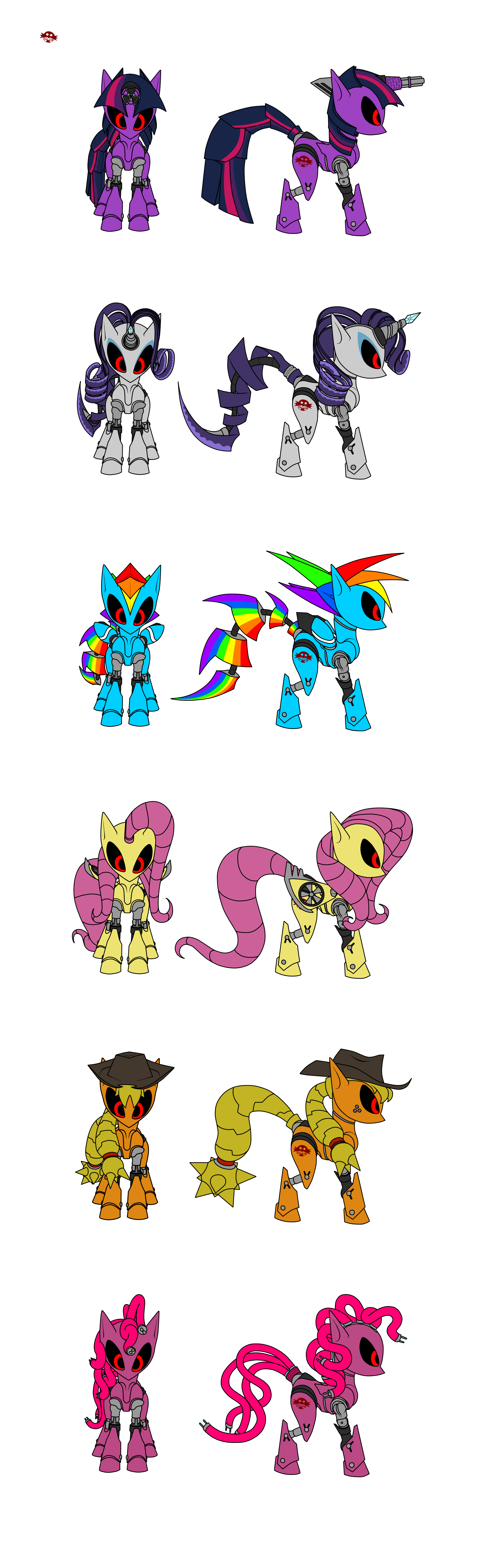 Metal Ponies character sheet