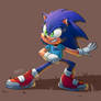 Sonic The Hedgehog from the Olympic Games