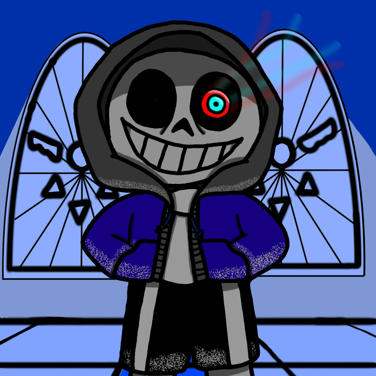 Dusttale sans by SuperAnimationBro on DeviantArt