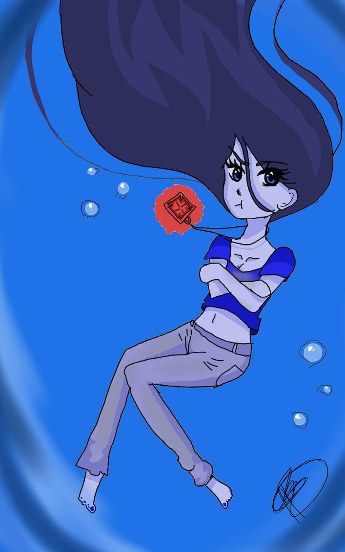Underwater Teenager by FlaanCat on DeviantArt