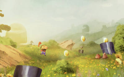 Mario World by Orioto