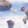 Up in the sky