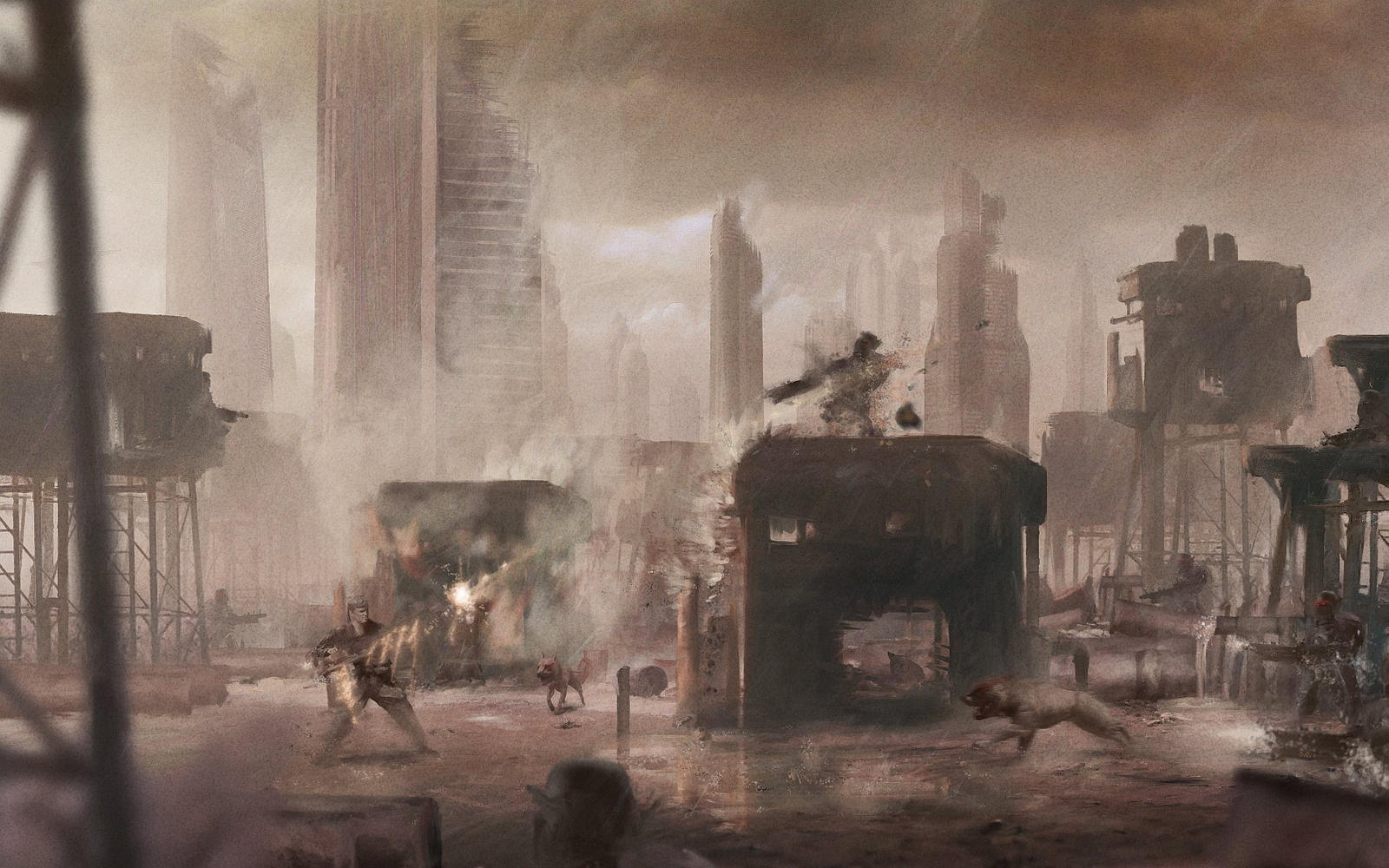 Dogs and Bullets by Orioto