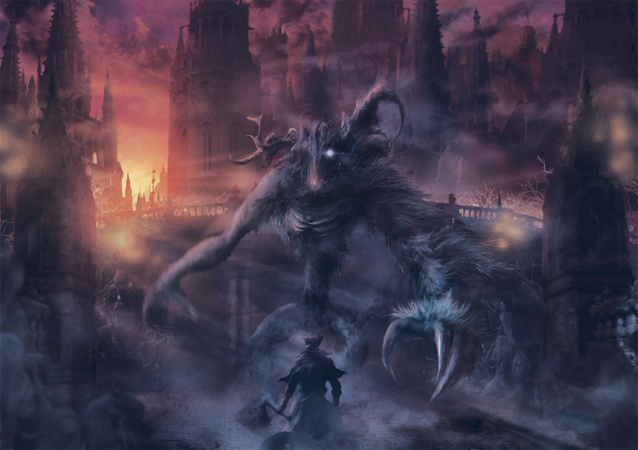 THE ART OF VIDEO GAMES on Twitter  Bloodborne, Bloodborne art, Dark souls