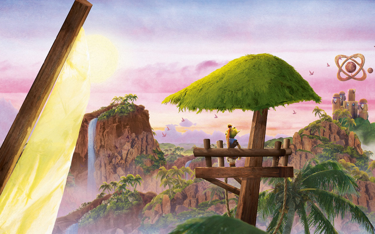 View From Sandover Village