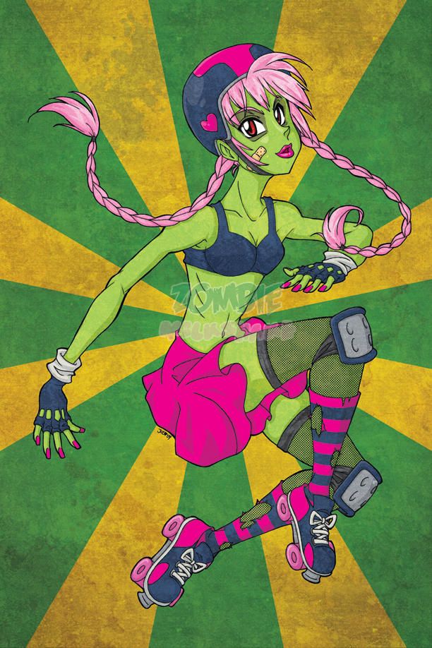 Roller Derby Zombie