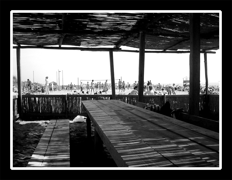 The beach at Ostia Antica