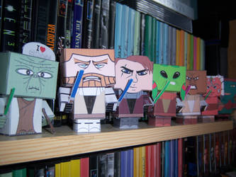 Cubeecraft - A bunch of jedi