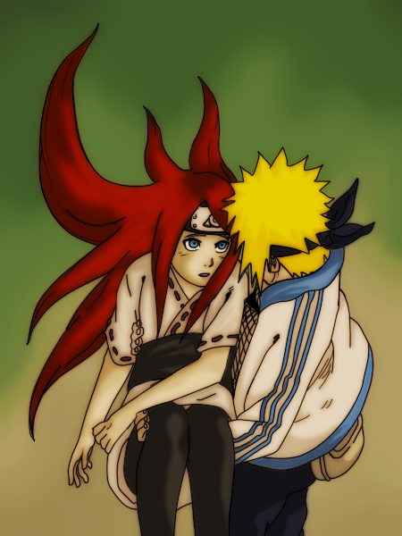 SPOILER-KUSHINA AND MINATO-COLORIDO