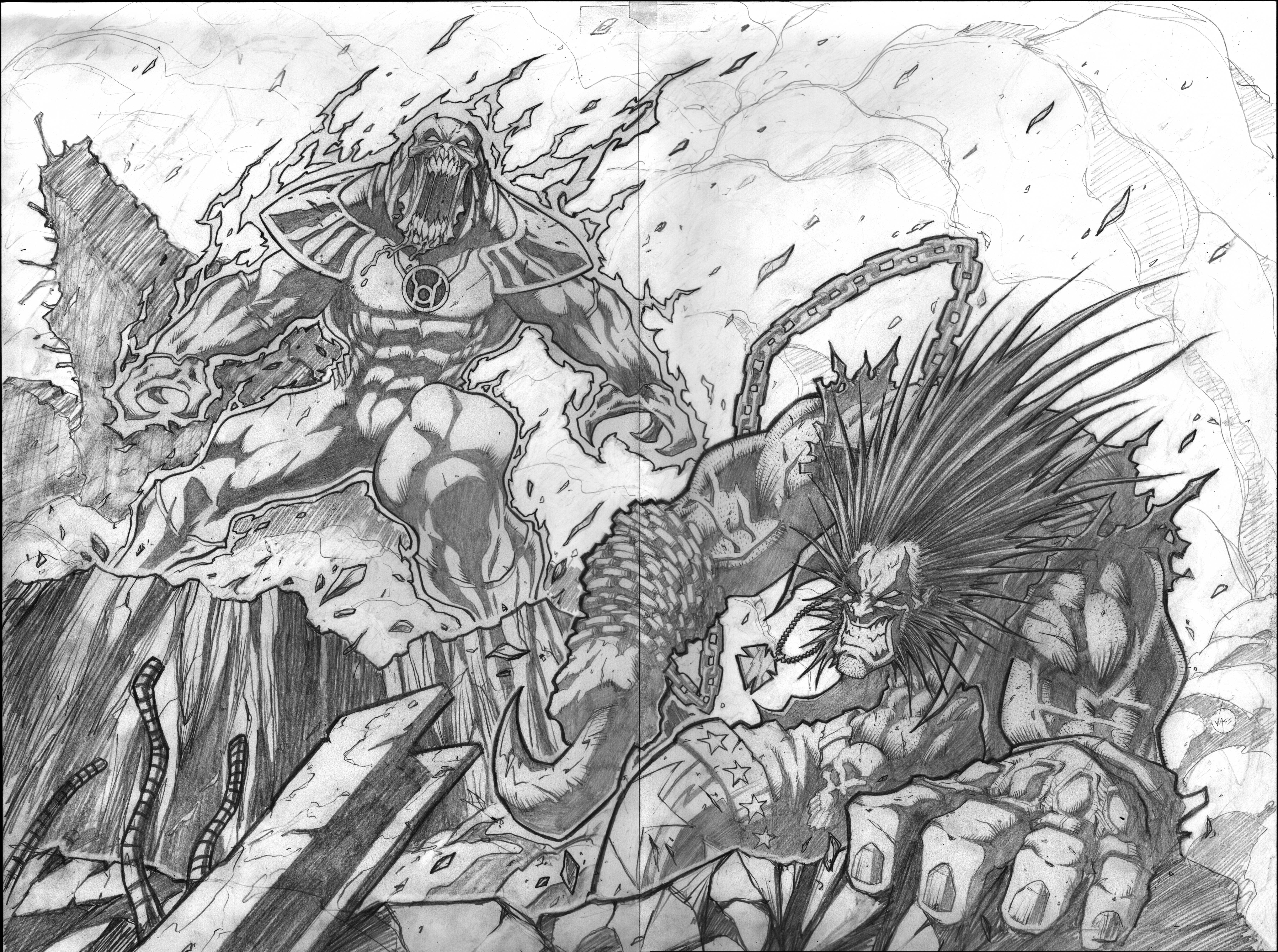 Red vs Green vs Lobo pg4-5