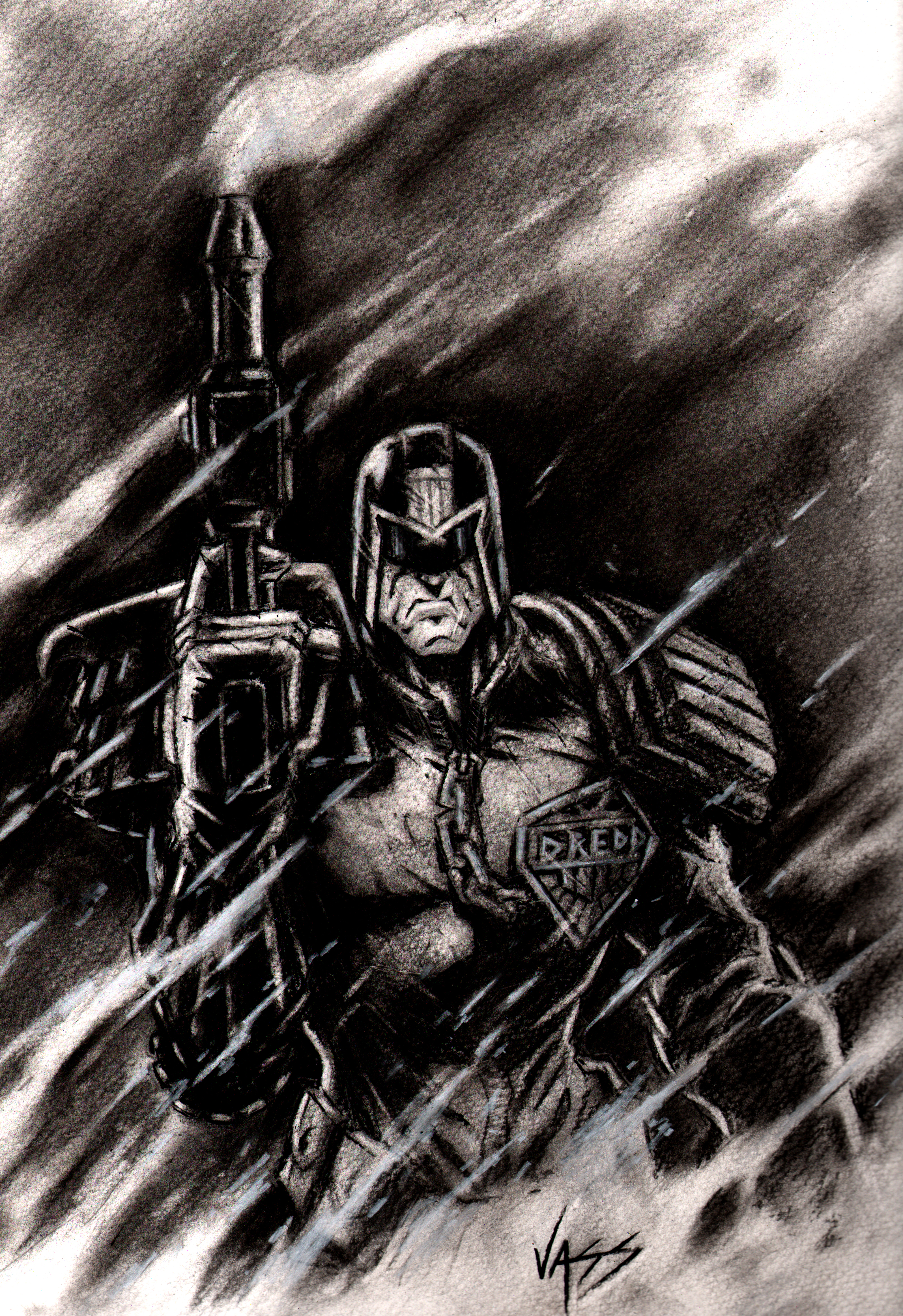 Judge Dredd 11-13 by VASS-comics