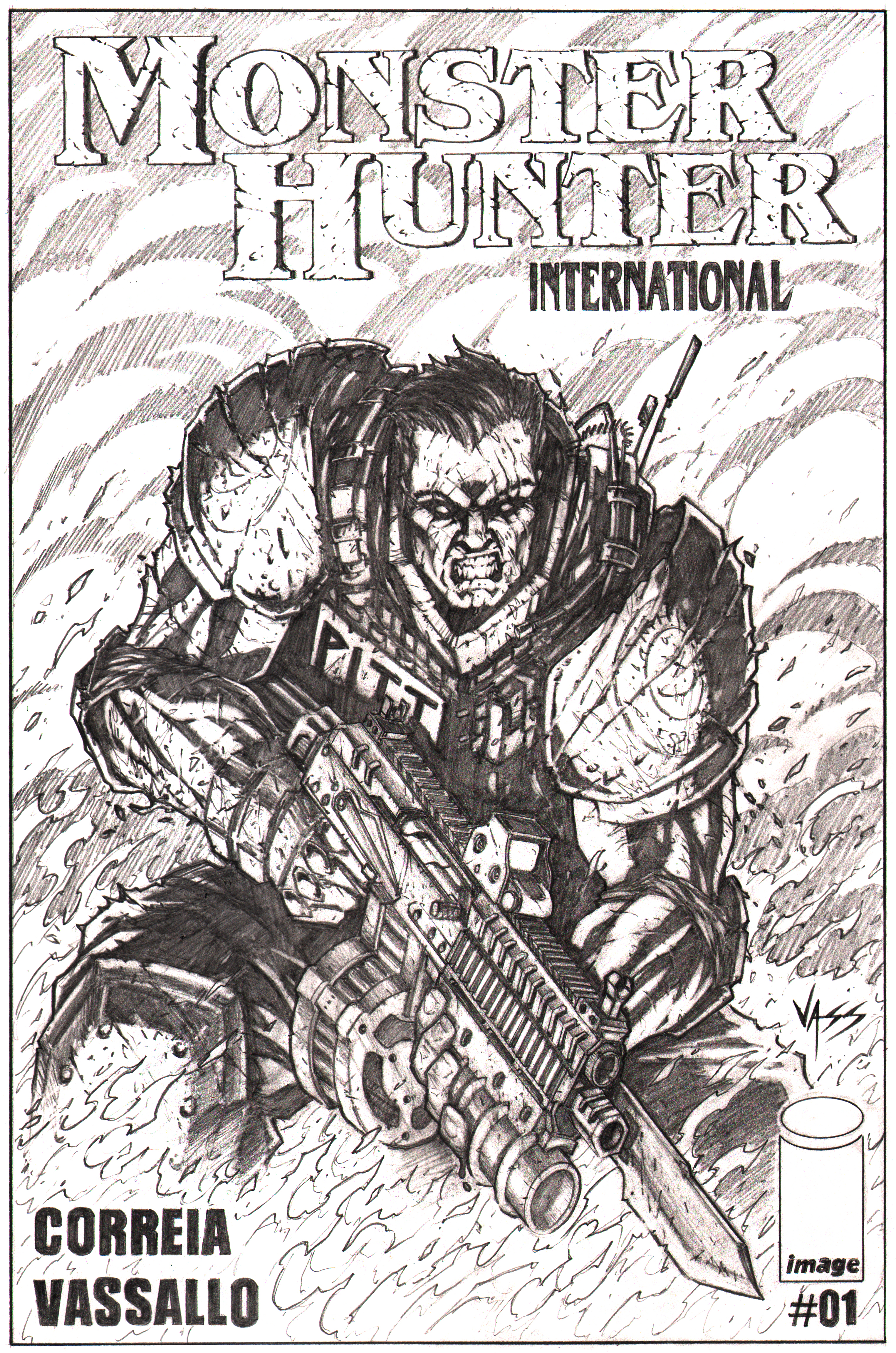 MHI comic cover by VASS-comics