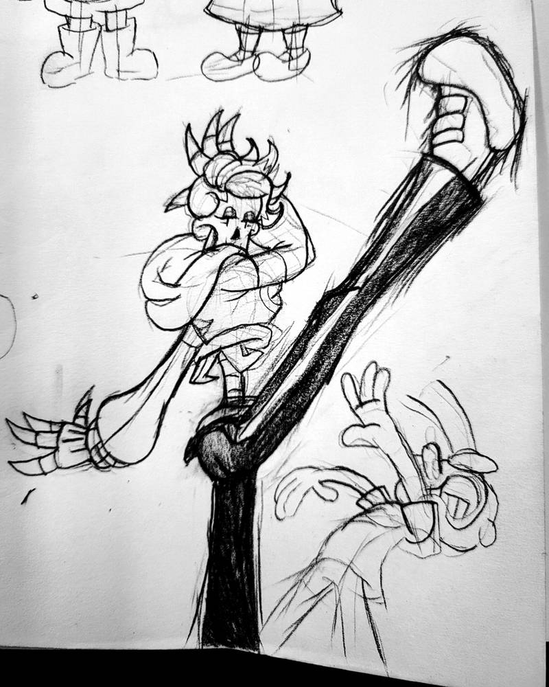 Deviantart Quick Kick Kick by LuckyGrimm on DeviantArt
