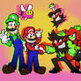 Mario and Luigi meet Anton and Annie!