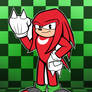 Sonic 35th Anniversary: Knuckles. (with hat)