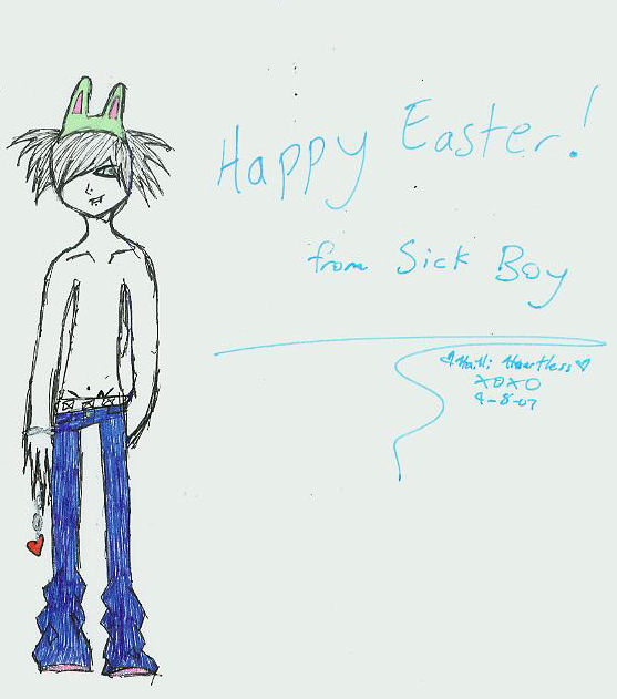 Happy Easter from Sick Boy