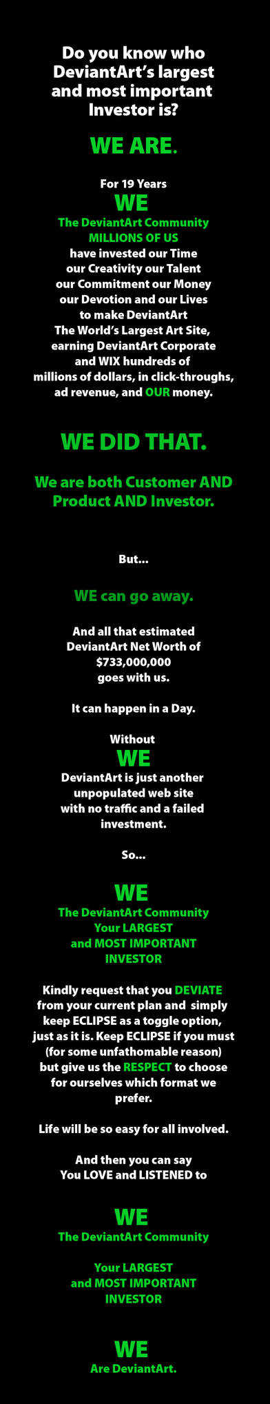 We Are Deviant Art