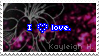 I Heart Love Stamp