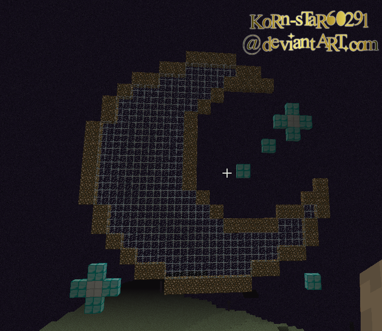 Ender Moon - Minecraft Pixel Art by KoRn-sTaR60291 on DeviantArt