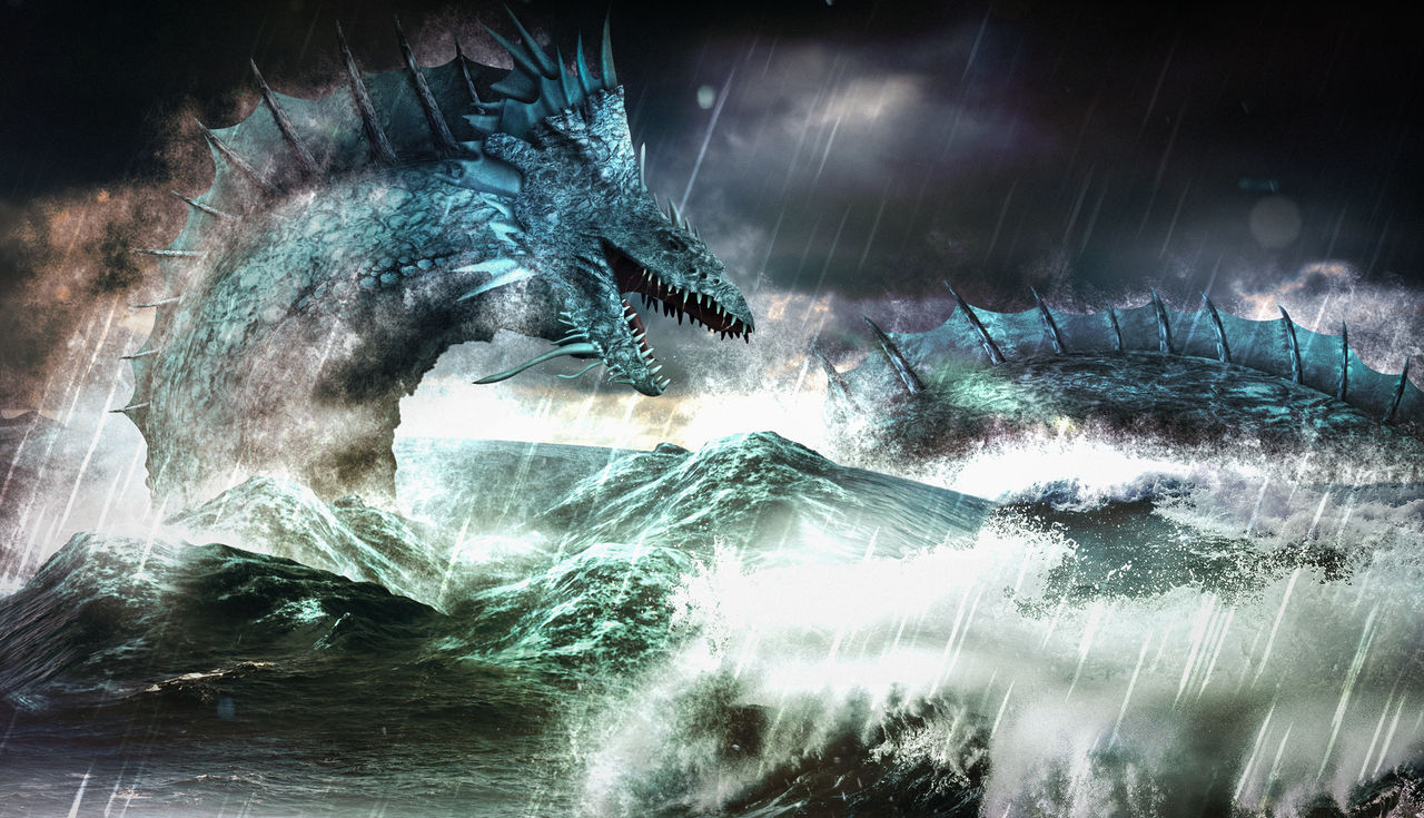 Jormungandr by pawkadigital on DeviantArt